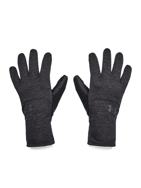 Storm Μαύρα Ανδρικά Fleece Γάντια Αφής