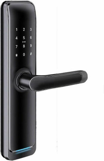 Liliwise Electronic Lock Liliwise in color Black with Connectivity