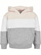 Kinder-Sweatshirt mit Kapuze und Taschen Gray