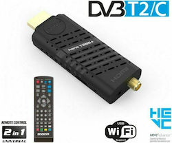Edision Nano T265+ Receptor digital Mpeg-4 Full HD (1080p) cu funcția Înregistrare PVR pe USB Conexiune HDMI