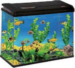 OceanMax Aquarium 26lt with Lighting and Filter 38x23x39cm Black OMPY380