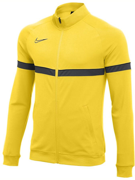 Nike Αθλητική Παιδική Ζακέτα για Αγόρι Κίτρινη ...