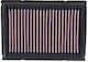 K&N Motorcycle Air Filter for Aprilium RXV 450 2006-2012 KN-AL4506