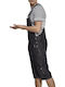 Dungaree Ανδρική Βερμούδα Τζιν Μαύρη