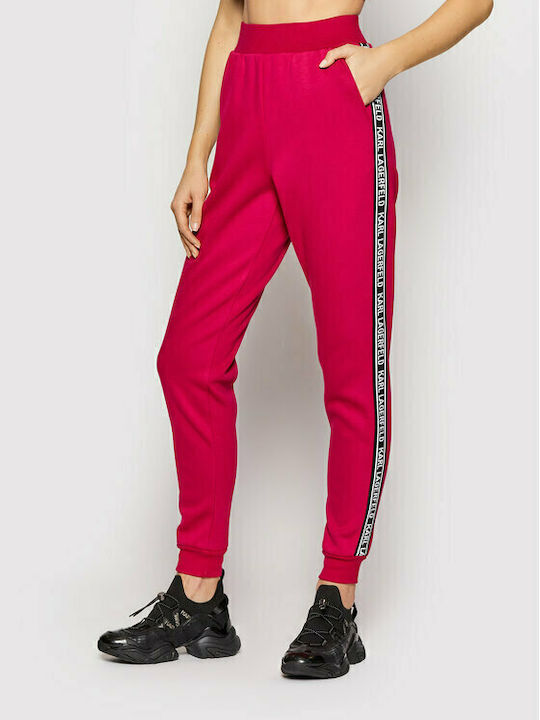 Pantaloni de Trening cu elastic Roz
