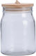 Sidirela Poli rotund Vaza Uz General cu capac ermetic Sticlă Transparent 775ml