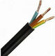 CHaralampidis Power Cord with Cable Properties 3x2.5mm² in Black Colour 1m Flexible 0816A