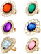 Carnival Ring Purple 1pcs (Μiscellaneous Designs/Colors)