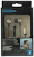 Grundig 16318 In-ear Handsfree με Βύσμα 3.5mm Χρυσό