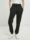 Damen Jogginghosen mit Hohe Taille Jogger Schwarz