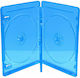 MediaRange DVD Box BOX38-4-30 για 4 Δίσκους με Διάφανη Πρόσοψη σε Μπλε Χρώμα