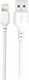XO NB103 USB-A to Lightning Cable White 1m (16....