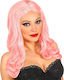 Roxy Soft Karnevalsperücke Gerade Rosa