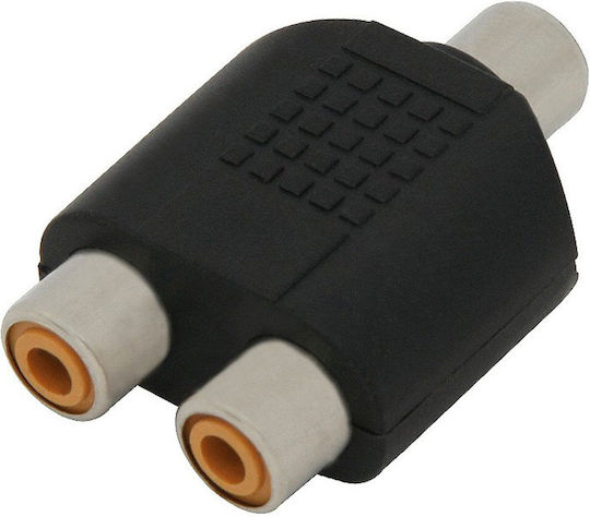 Blow Μετατροπέας RCA female σε RCA 2x female 1τμχ DM-1726
