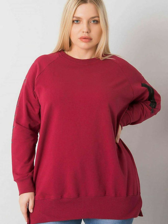 Relevance Women's Long Sweatshirt Red