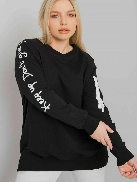 Relevance Women's Long Sweatshirt Black