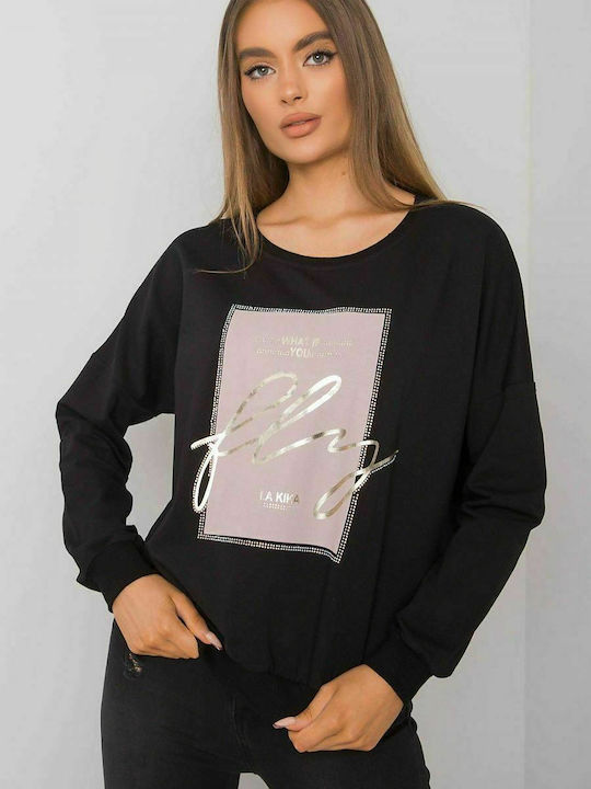 Relevance Women's Sweatshirt Black