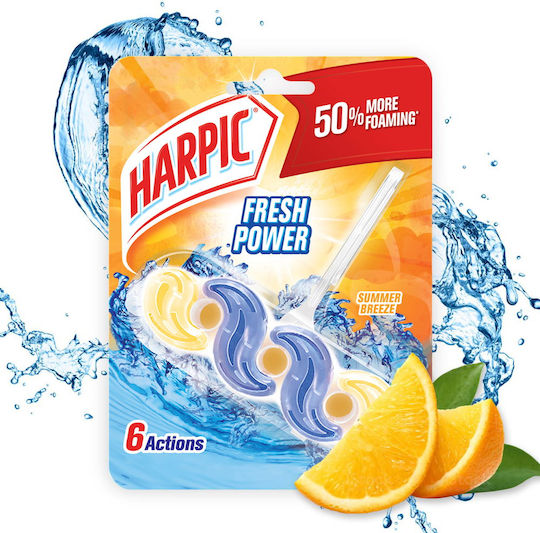 Harpic Fresh Power Block Λεκάνης με Άρωμα Summer Breeze 35gr
