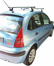 K39 Bars for Baguette - Kit Iron roof bars K39 - Feet for Citroen C3 2002-2009 2 pieces MΠ.CC3.07