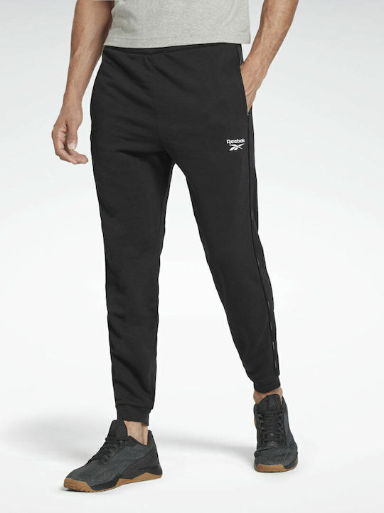 Workout Ready Piping Jogginghose mit Gummizug Schwarz
