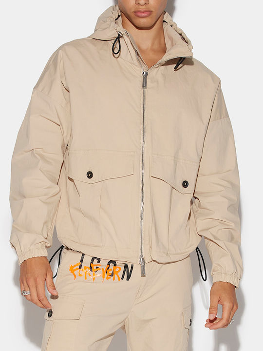 Winter Jacket Bomber Beige