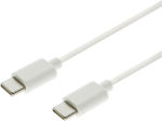 Green Mouse USB 2.0 Cable USB-C male - USB-C male Λευκό 2m (46956597)