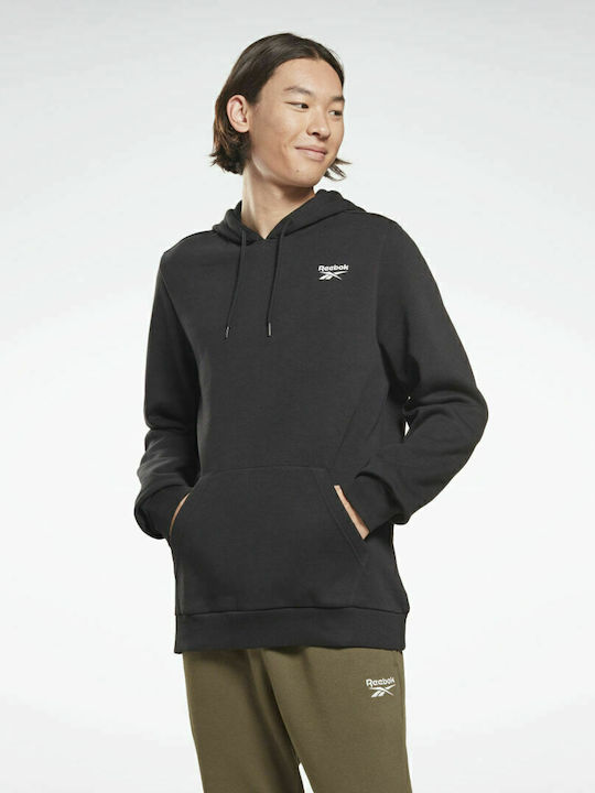 Identity Sweatshirt mit Kapuze Schwarz