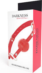 Darkness Breathable Clamp Gag Gag Red