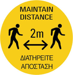 Ergo Safety Sign Keeping Distances 572414.0017
