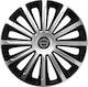 Versaco Car Hubcap Set Trend with Lancia Emblem 13" 4pcs Silver