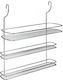 Metaltex Rack Lonardo Βάση για Χαρτί Κουζίνας Μεταλλική Γκρι 35x8x41cm
