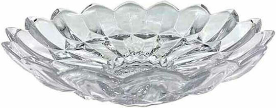 Homestyle Fruit Bowl Glass Transparent 31.5x31.5x8.7cm