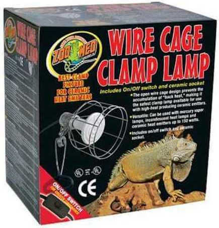 Croci Zoo Med Wire Cage Clamp Lamp Аксесоари за Терариум за Рептили
