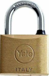 Yale Steel Padlock Brass with Key 40mm 1pcs