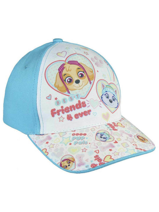 Cerda Kinderhut Jockey Stoff Paw Patrol Hellblau