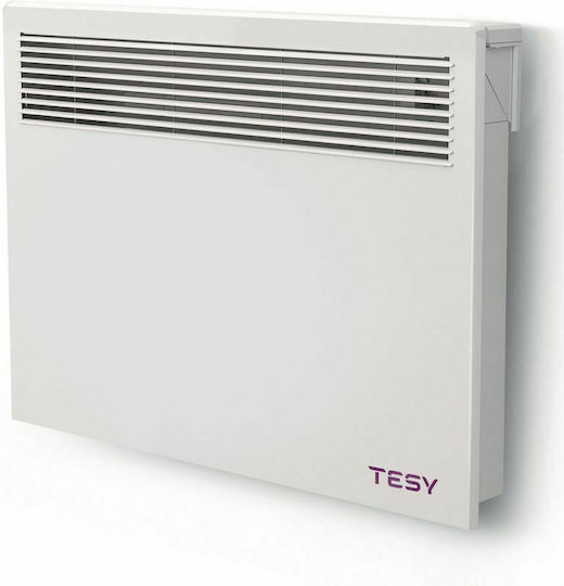 Tesy CN 051 100 EI CLOUD W Convector Electric De Perete 1000W Cu Termostat Electronic Și WiFi 56.2x45.9cm Gri