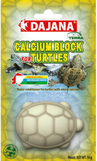 Dajana Calcium Block Food for Turtle Calcium for Turtles 000DP132 45gr