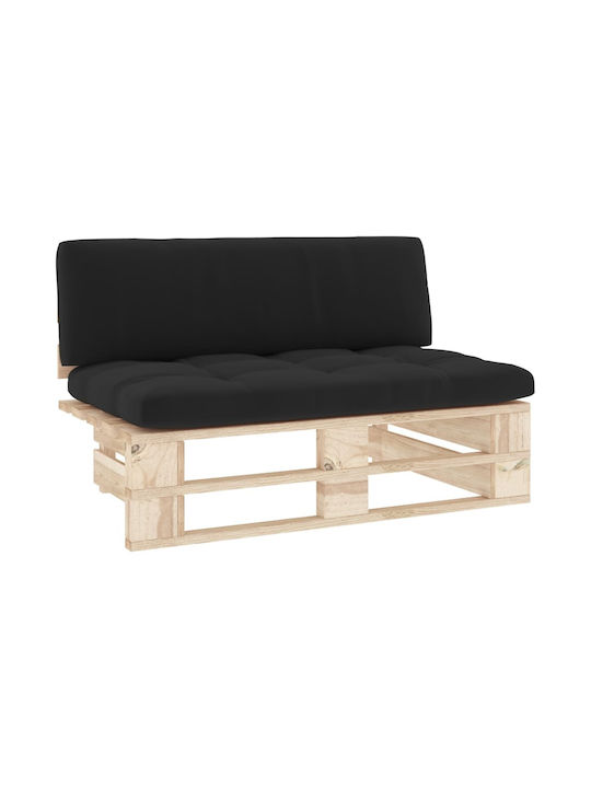 Zweisitziges Sofa Außenbereich aus Paletten mit...