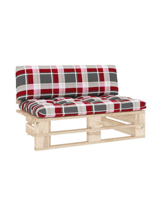Zweisitziges Sofa Außenbereich aus Paletten mit...