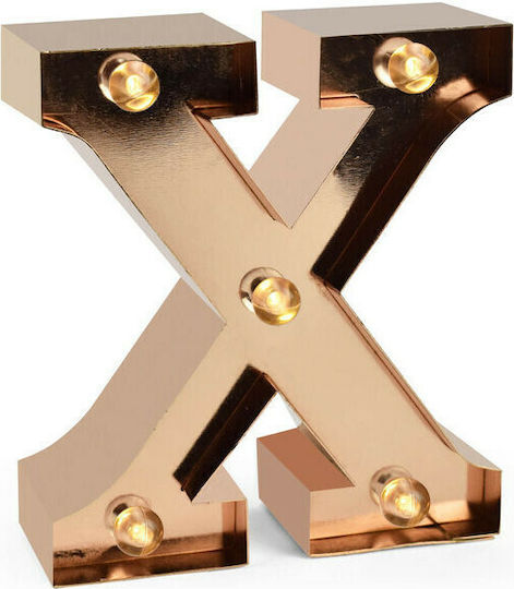 Legami Milano Decorative Lamp Letter Copper