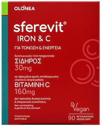 Olonea Sferevit Iron & C 90 φυτικές κάψουλες