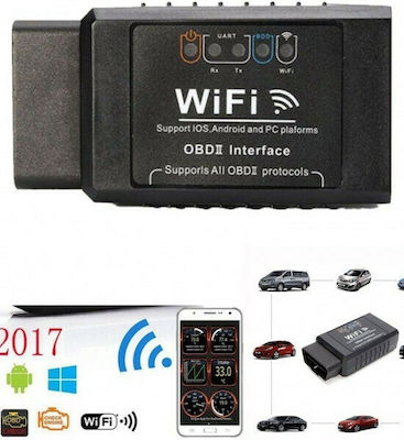 Konnwei Fahrzeugdiagnosewerkzeug ELM 327 OBD 2 mit WiFi