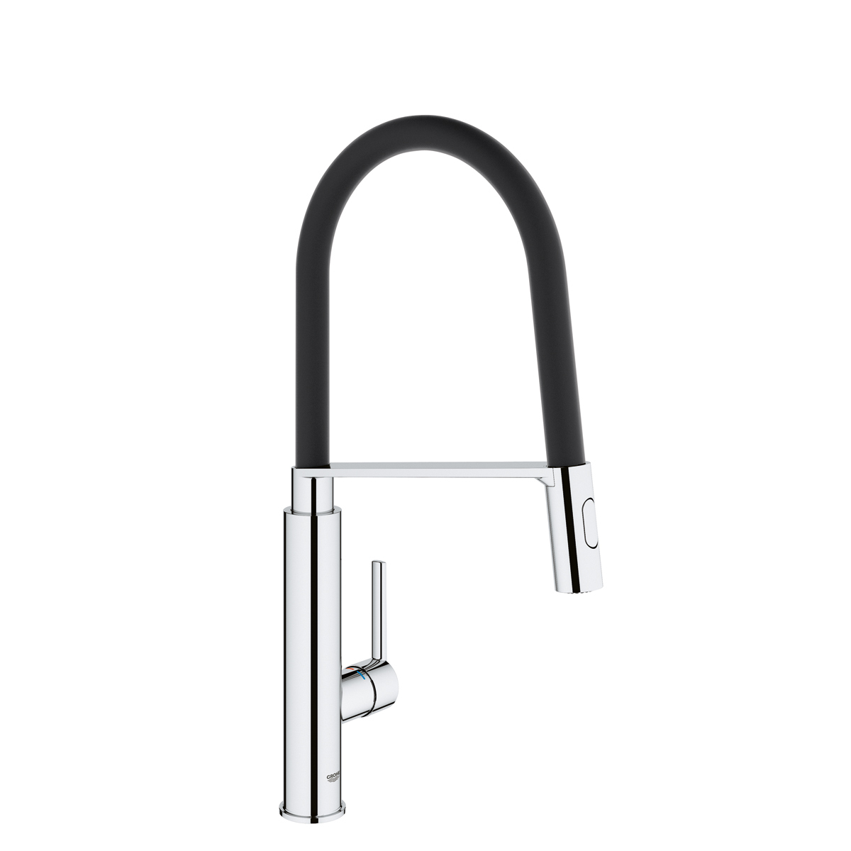 Grohe Feel Kitchen Counter Faucet with Detachable Shower Silver 31489000 Skroutz.cy