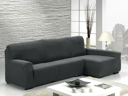 Aithrio Bielastic Viena Elastic Cover for Corner Sofa Grey / Right Corner 1pcs 10579