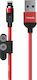 Yookie Magnetic USB to micro USB Cable Κόκκινο 1m (CB4)