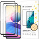 Wozinsky Super Tough x2 Adeziv complet Full Face Tempered Glass 2buc Negru (Redmi Note 10 5G / Poco M3 Pro)