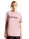 Damen T-Shirt Soft Pink
