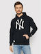 New York Yankees Φούτερ με Κουκούλα Navy Μπλε