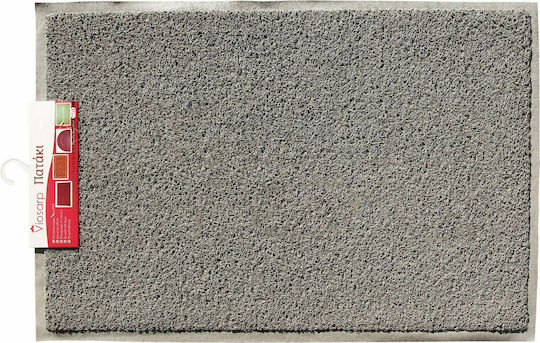 Viosarp Covoraș De Intrare Din Mochetă Cu Strat Antiderapant Gri 45x75cm