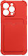 Hurtel Card Armor Back Cover Silicone with Card...